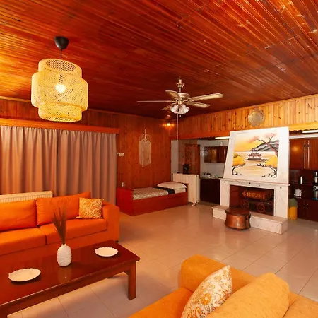 The Great Wave Beachfront House Nea Plagia Holiday home *