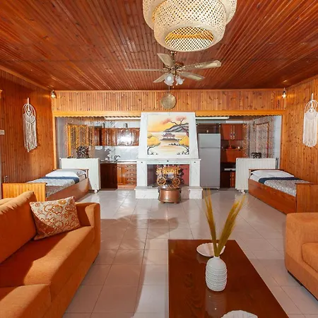 The Great Wave Beachfront House Nea Plagia *