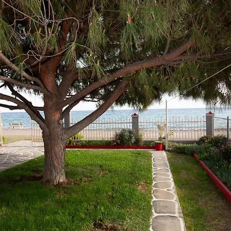 בית נופש The Great Wave Beachfront House Nea Plagia